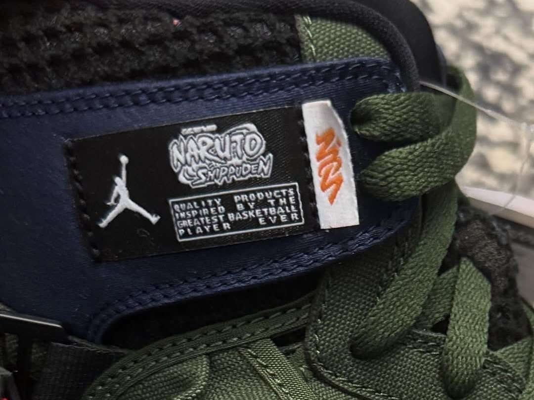 《火影忍者》x Air Jordan 1 真實樣品曝光!卡卡西配色市價飆破「 24 萬」台幣!