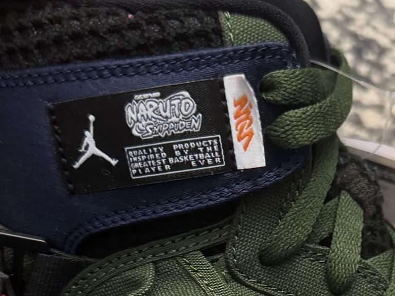 《火影忍者》x Air Jordan 1 真實樣品曝光！卡卡西配色市價飆破「 24 萬」台幣！