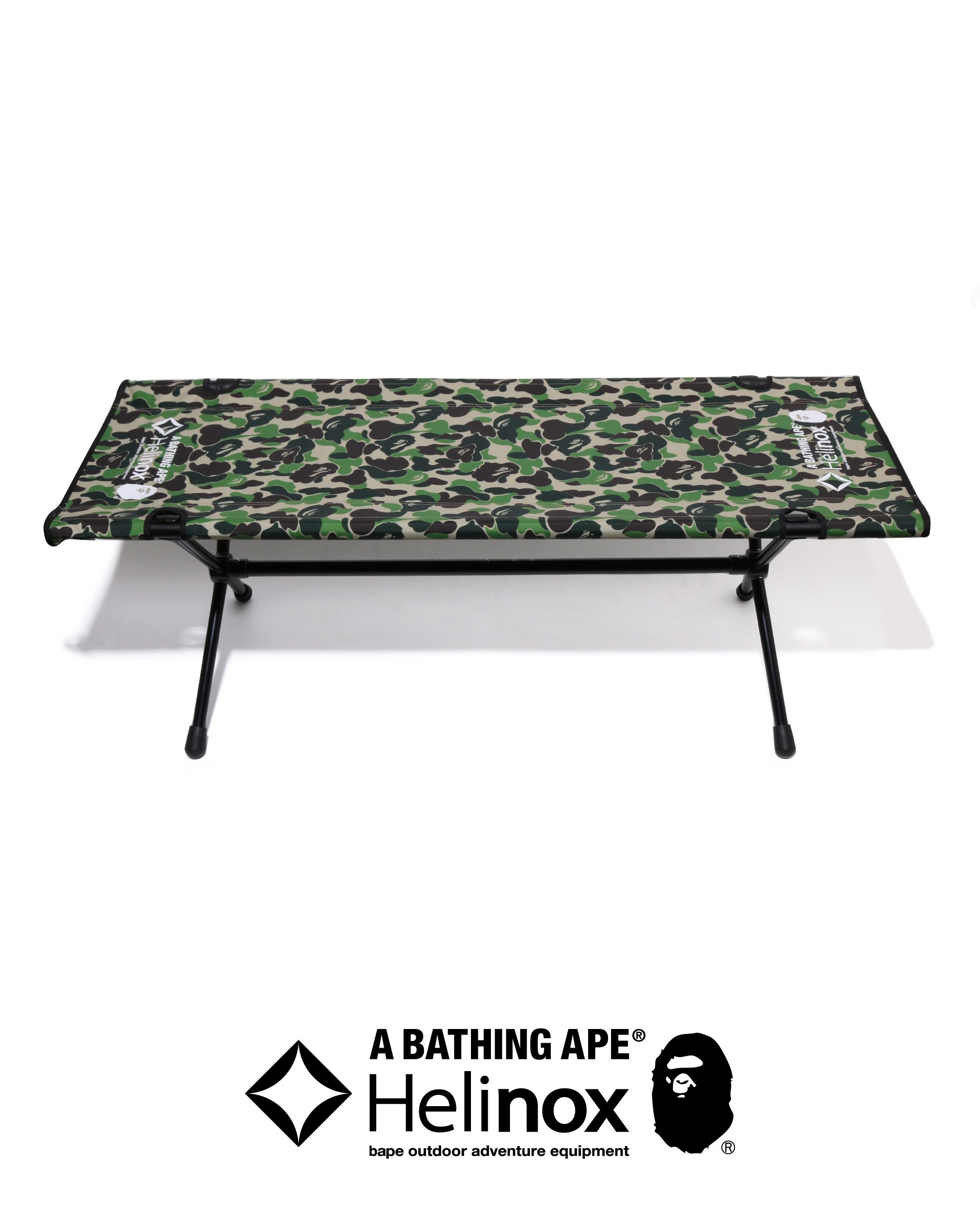 BAPE® x Helinox 聯名系列登場!迷彩露營椅、鯊魚帽 T ⋯完整單品一次看!