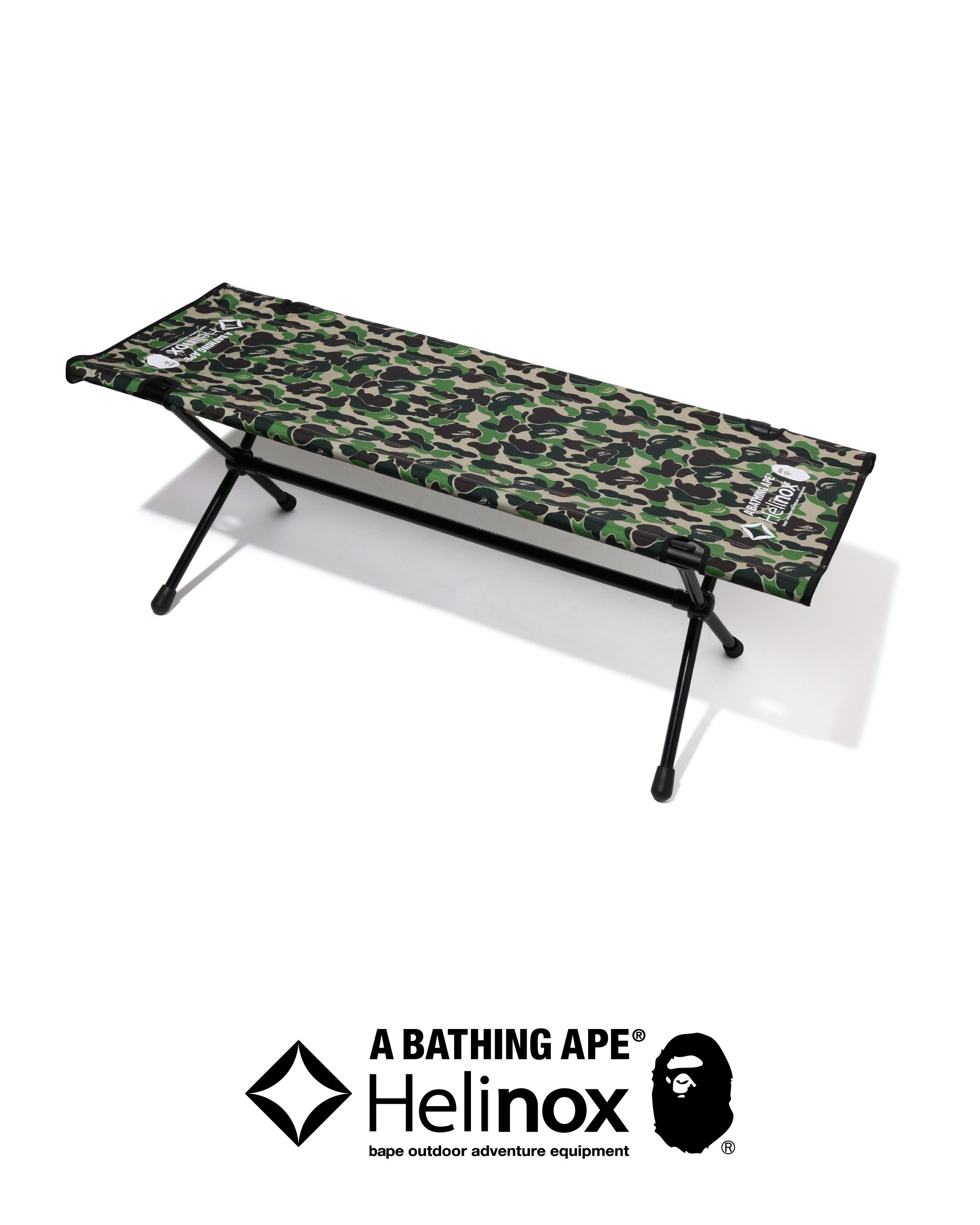 BAPE® x Helinox 聯名系列登場!迷彩露營椅、鯊魚帽 T ⋯完整單品一次看!