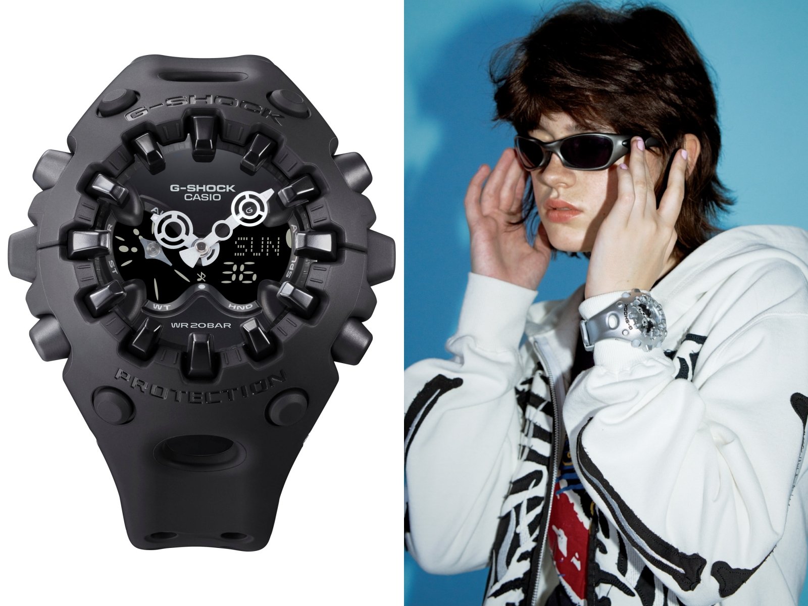 G-SHOCK GA-V01引爆Y3K時尚戰鬥力，嶄新結構搭配搶眼色彩掀起視覺新風暴