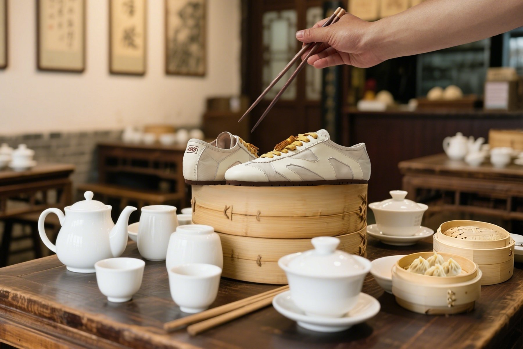 KIKS x MINNETONKA「TWO CITIES」聯名發售資訊一覽,珍奶、小籠包元素加持細節滿分!