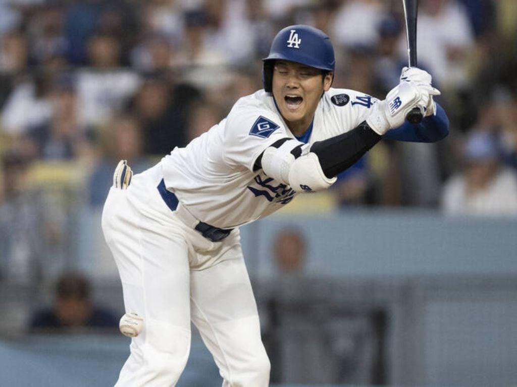MLB／大谷翔平挨轟觸身球畫面曝光！教士投手 IG 遭「台美日」網友灌爆！