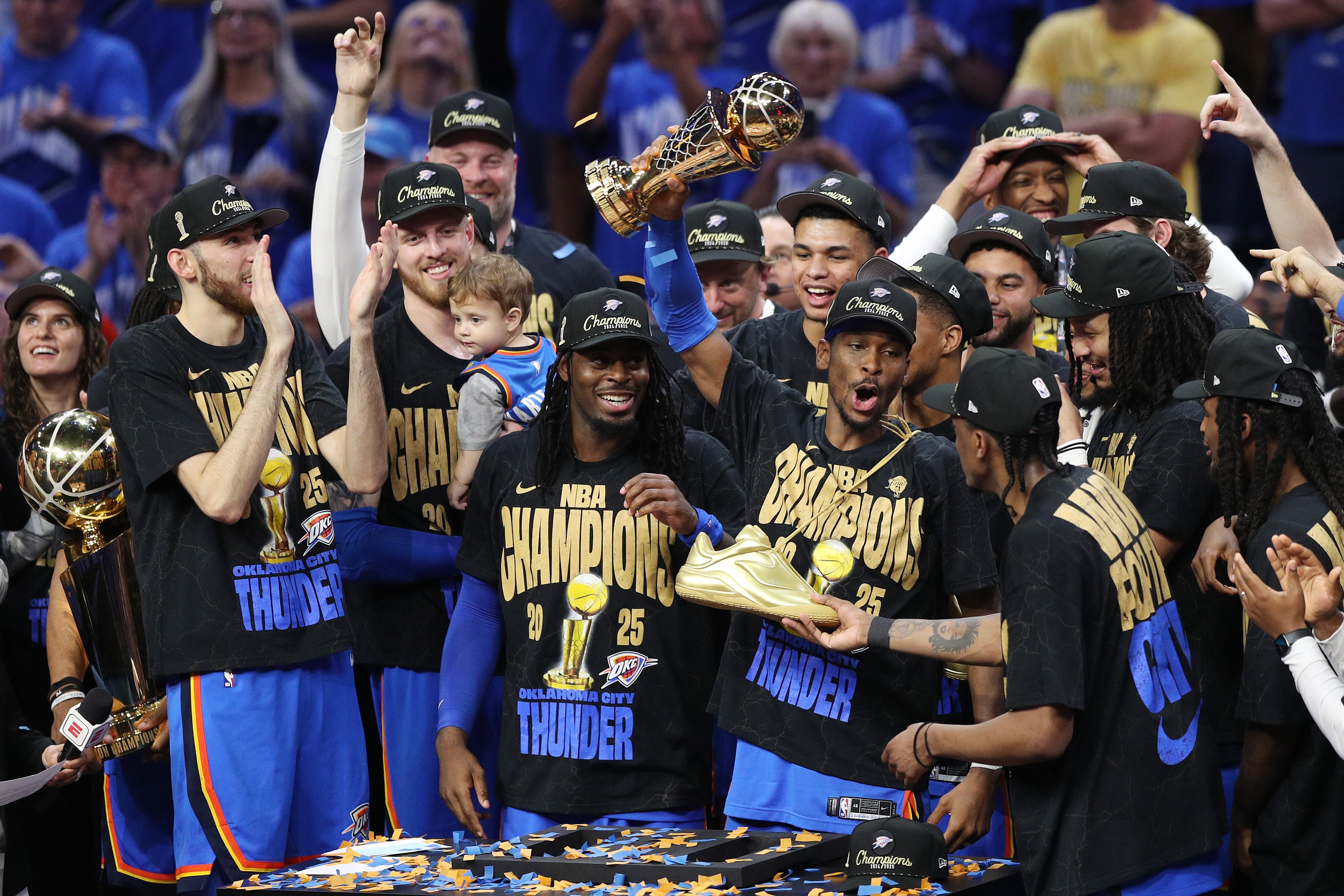NBA 2025-26 賽季總冠軍賠率出爐!雷霆碾壓全聯盟、湖人賠率 16!