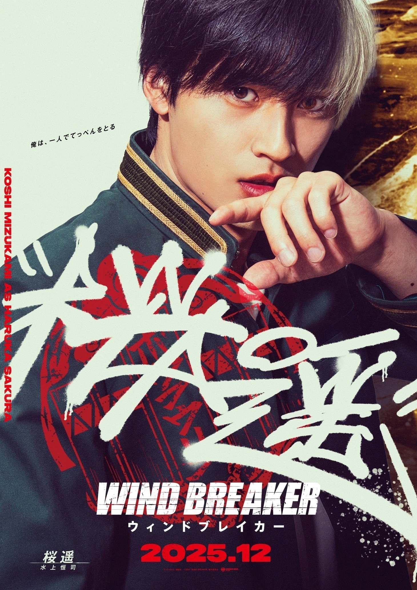 《WIND BREAKER—防風少年—》真人版卡司曝光！風鈴高中 6 大角色集結、首支特報影片搶先看！