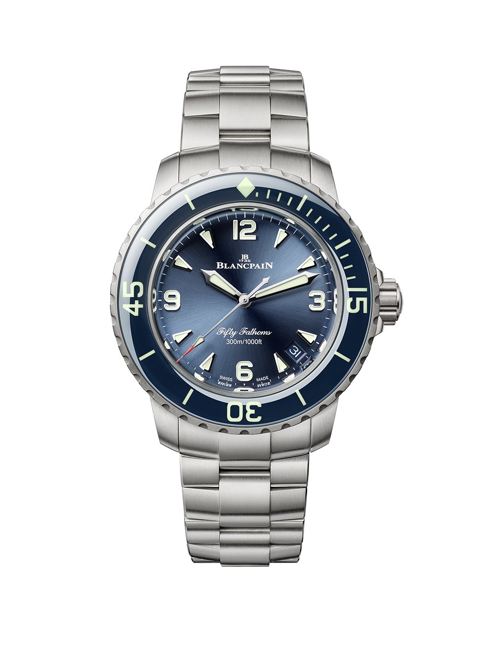 Blancpain 寶珀五十噚系列推出全新 38 毫米錶款!全新配色、中性經典設計一次看!