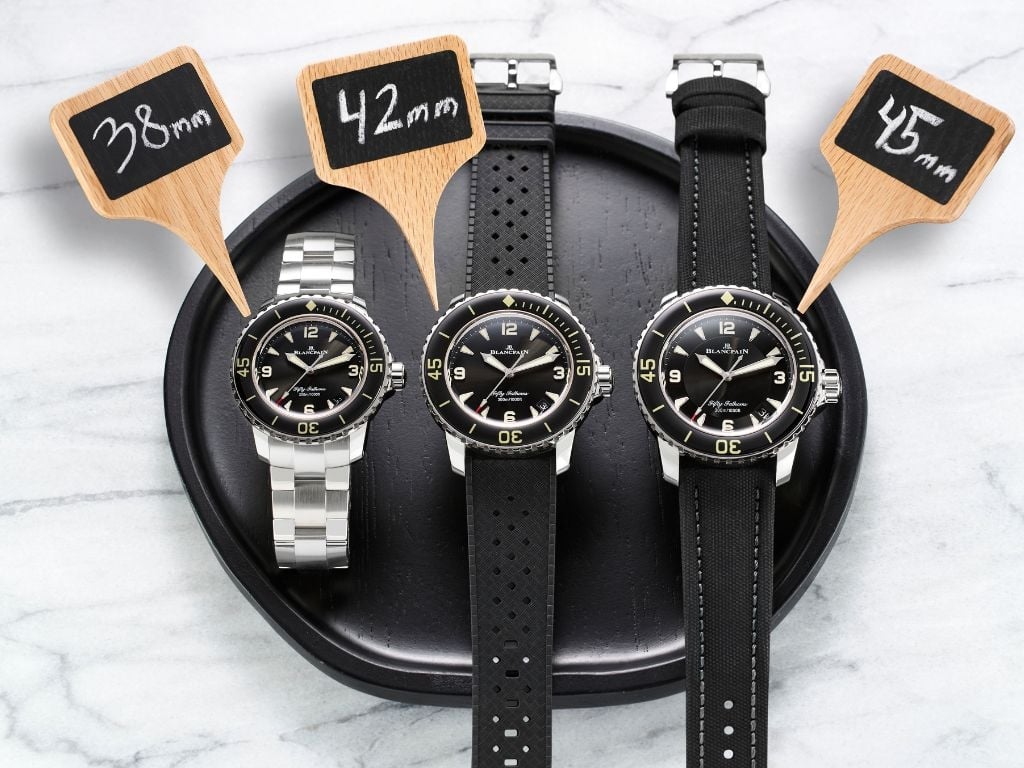 Blancpain 寶珀五十噚系列推出全新 38 毫米錶款!全新配色、中性經典設計一次看!