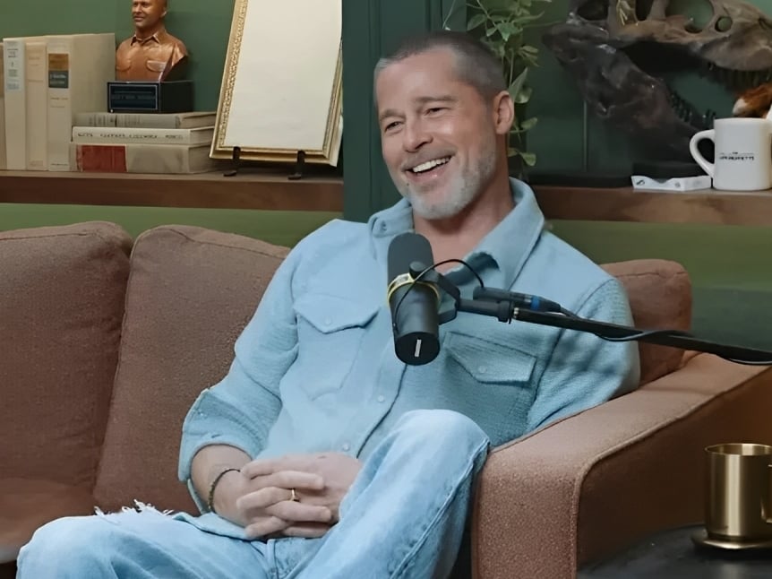 布萊德彼特 Brad Pitt 首度回應雙性戀傳聞！調侃主持人：「就算是，也不會選你！」