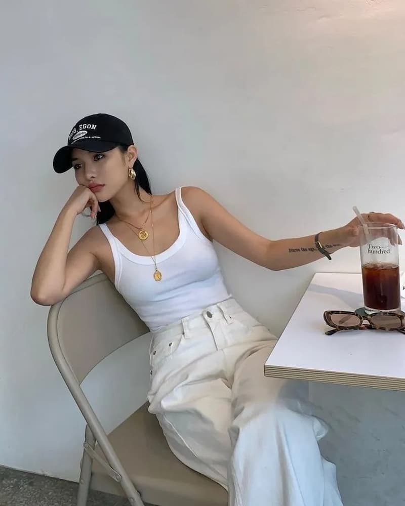 背心穿搭
