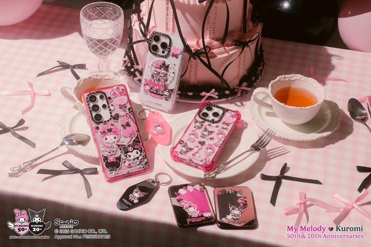 告別校服,青春不退場!CASETiFY周年聯名藍精靈、美樂蒂 & 酷洛米系列,畢業季硬核收藏陪你續寫友情篇章!