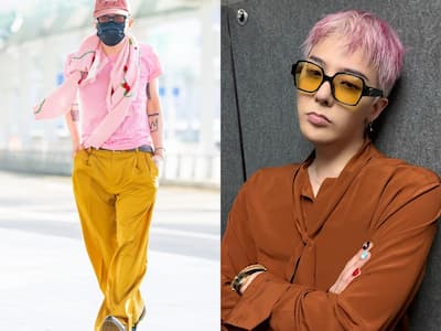 GD 權志龍機場大膽造型再掀話題！網友嘆：「是我不懂時尚！」