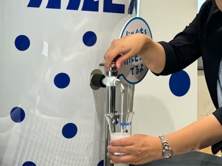 日本「可爾必思水龍頭」正式啟用！設置地點曝光！
