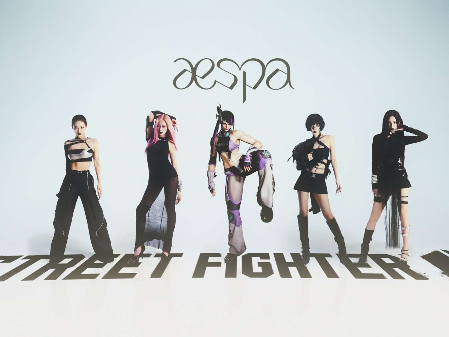 《快打旋風6》x aespa 聯名造型登場！「蛛俐」合作炫彩服裝限時開賣！