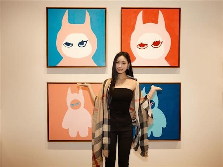 小S 女兒 Lily 許韶恩親曝畫作靈感來自奈良美智!本尊二度暖心回應引熱議!