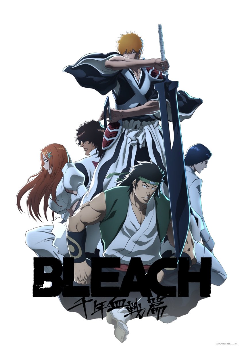 《BLEACH 死神 千年血戰篇ー禍進譚ー》2026 年確定開播!前導視覺圖搶先曝光!