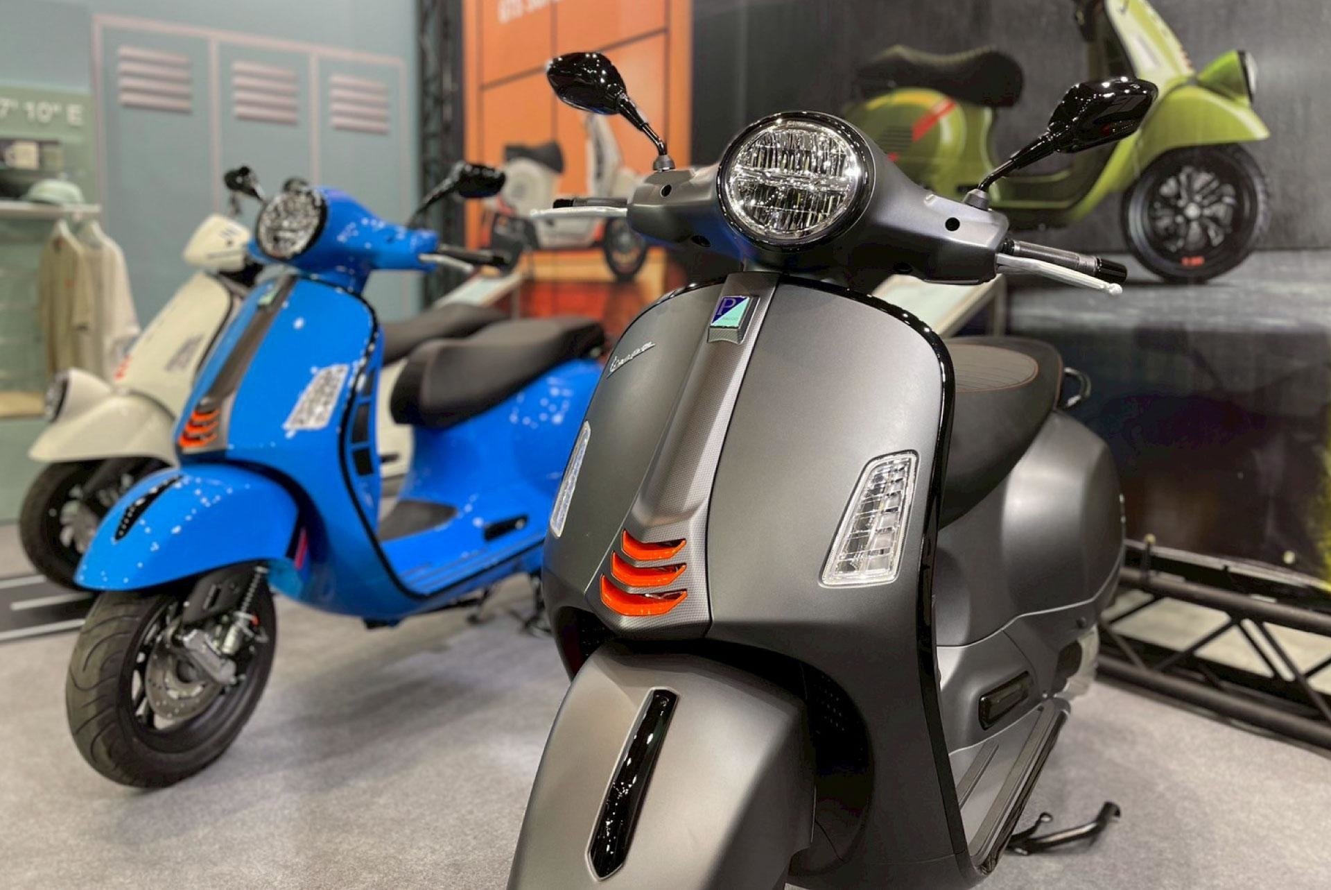 Vespa 首次亮相台北國際重機展,用義式品味打破重機的既定印象,態度風格騎乘的新路線!