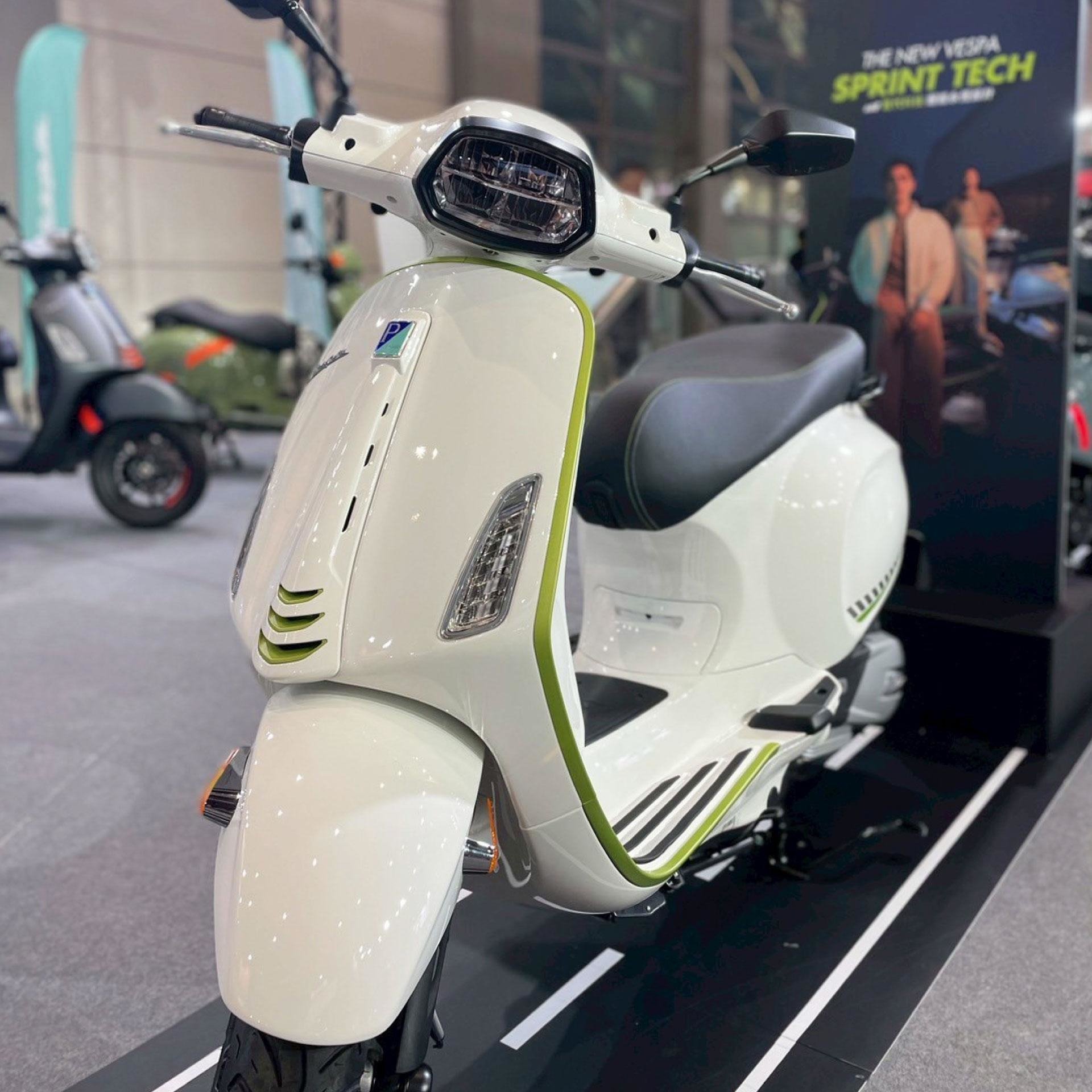 Vespa 首次亮相台北國際重機展,用義式品味打破重機的既定印象,態度風格騎乘的新路線!