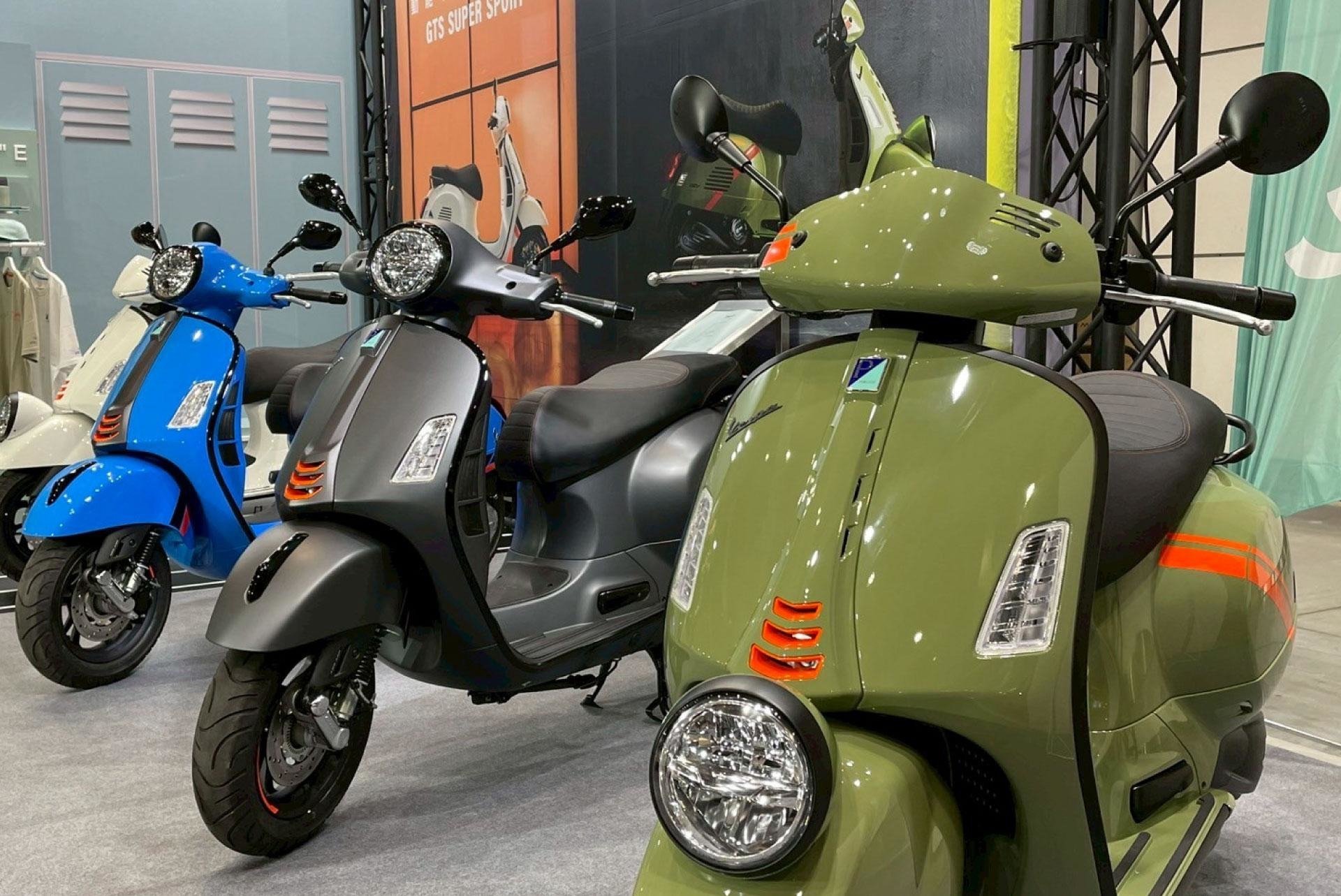 Vespa 首次亮相台北國際重機展,用義式品味打破重機的既定印象,態度風格騎乘的新路線!