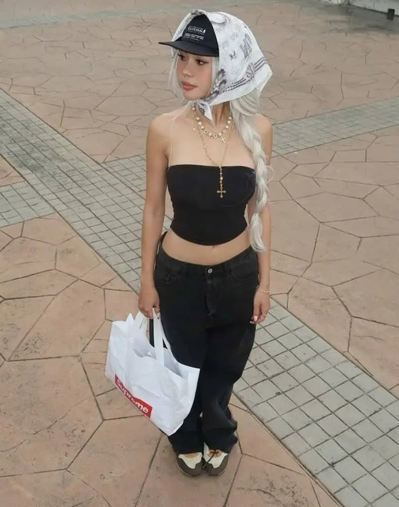 頭巾穿搭