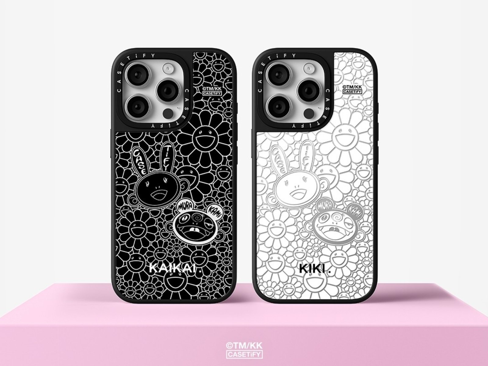 村上隆 x CASETiFY 第二彈來襲！攜手創意雙生角色 KAIKAI AND KIKI 打造藝術潮流新篇章