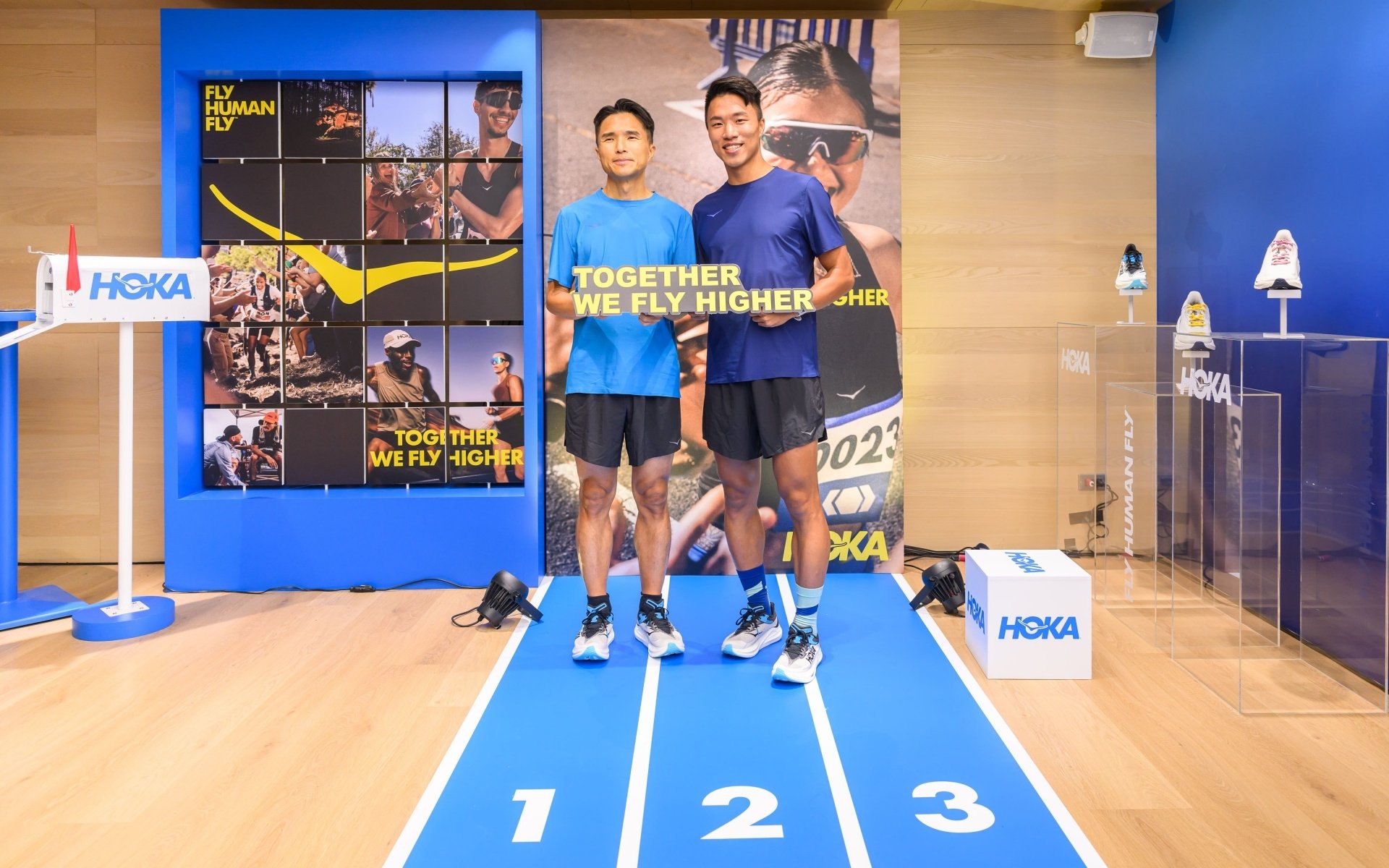 HOKA 攜手台灣鐵人搭檔詮釋「Together We Fly Higher」精神!與 CAFEAO 合作推出限定餐飲!