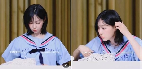 aespa 見面會嗨穿台灣家齊高中制服!網暴動喊:「學姊好!」