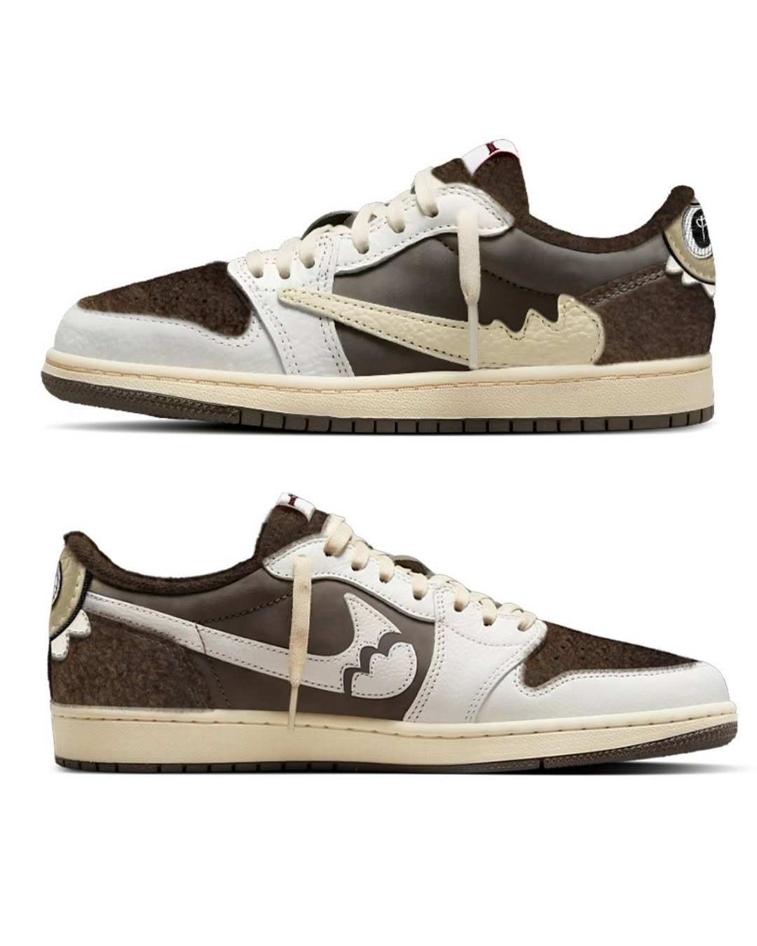 COLDSINS 推出 Labubu 版本「倒勾」Travis Scott x AJ1！玩偶與球鞋的王見王組合？