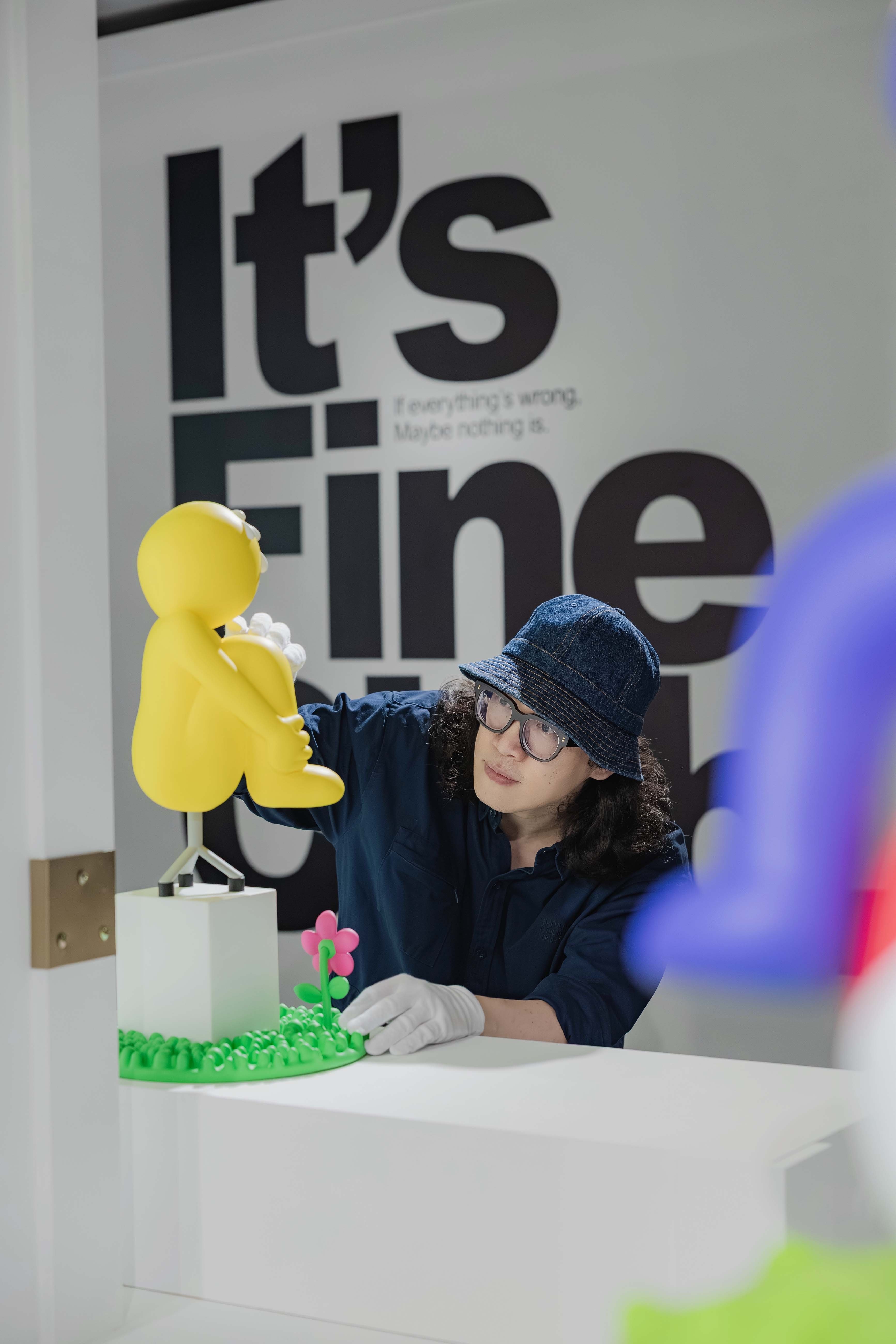 《It's Fine Club》沒關係俱樂部正式登場!不二良全新藝術計畫——以黑色幽默重新解讀人生卡關時刻
