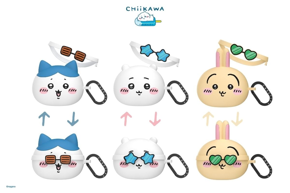吉友看過來！CASETiFY 再度攜手《吉伊卡哇》推出聯名系列，與小八貓、兔兔、獅薩一起度過最 Chill 的夏日泳池派對