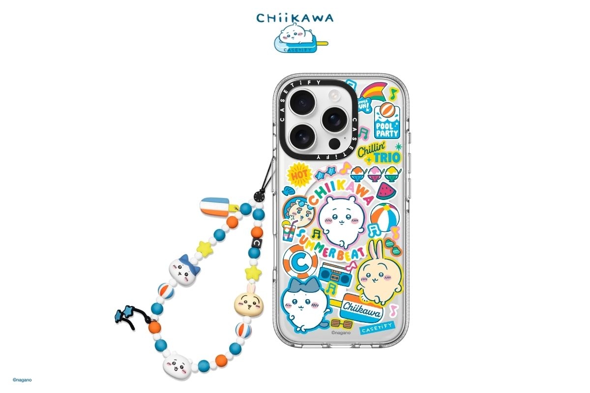 吉友看過來！CASETiFY 再度攜手《吉伊卡哇》推出聯名系列，與小八貓、兔兔、獅薩一起度過最 Chill 的夏日泳池派對