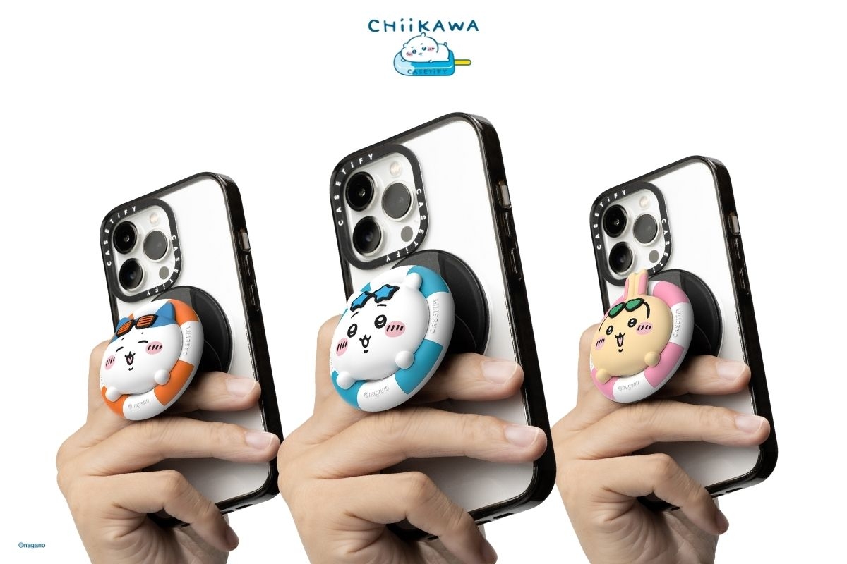 吉友看過來！CASETiFY 再度攜手《吉伊卡哇》推出聯名系列，與小八貓、兔兔、獅薩一起度過最 Chill 的夏日泳池派對