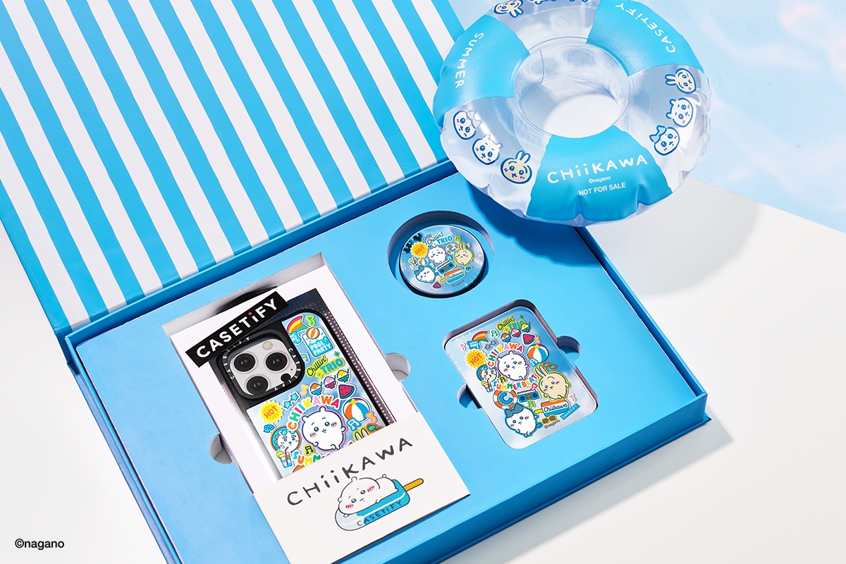 吉友看過來！CASETiFY 再度攜手《吉伊卡哇》推出聯名系列，與小八貓、兔兔、獅薩一起度過最 Chill 的夏日泳池派對
