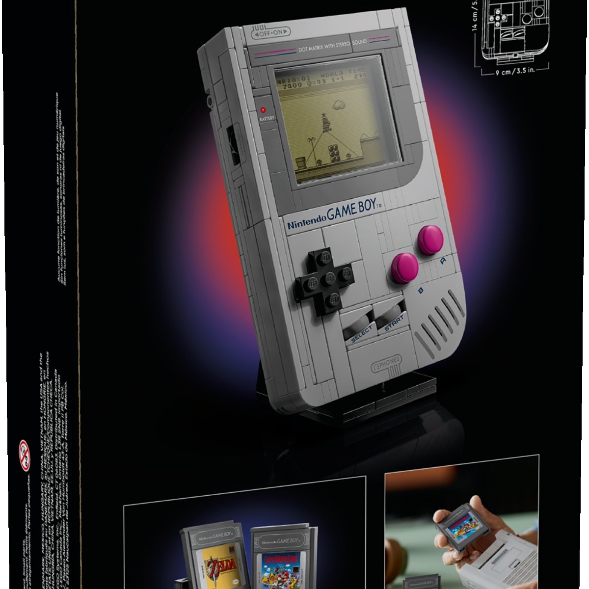 LEGO 樂高 x 任天堂「Game Boy」積木版登場!忠實還原 1989 經典掌機,發售時間搶先一覽!