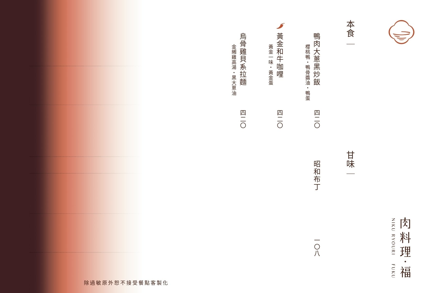 台中「俺達の肉屋」姊妹店「肉料理‧福」開幕！時間、菜單、訂位⋯資訊一次看！