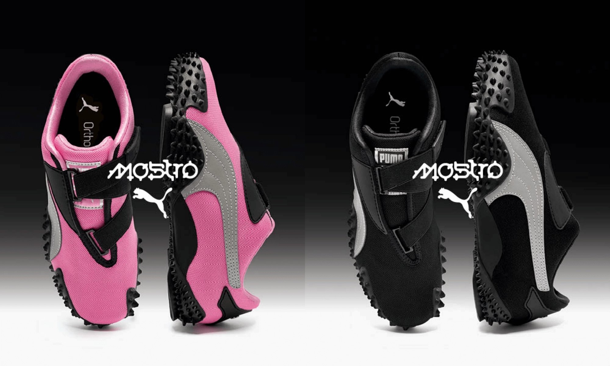 PUMA 帶刺怪獸再進化，MOSTRO OG 釋出全新基因，極致黑×個性粉