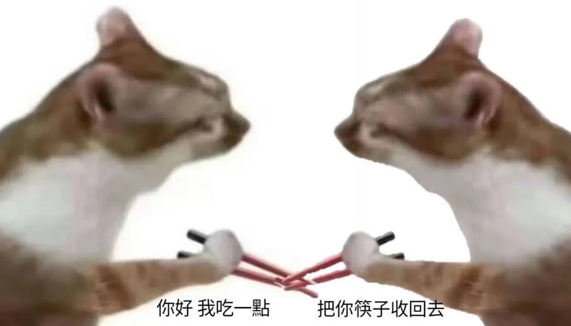 來台觀光遭台灣人洗版「我吃一點」,韓國網友貼梗圖反擊全網笑翻!