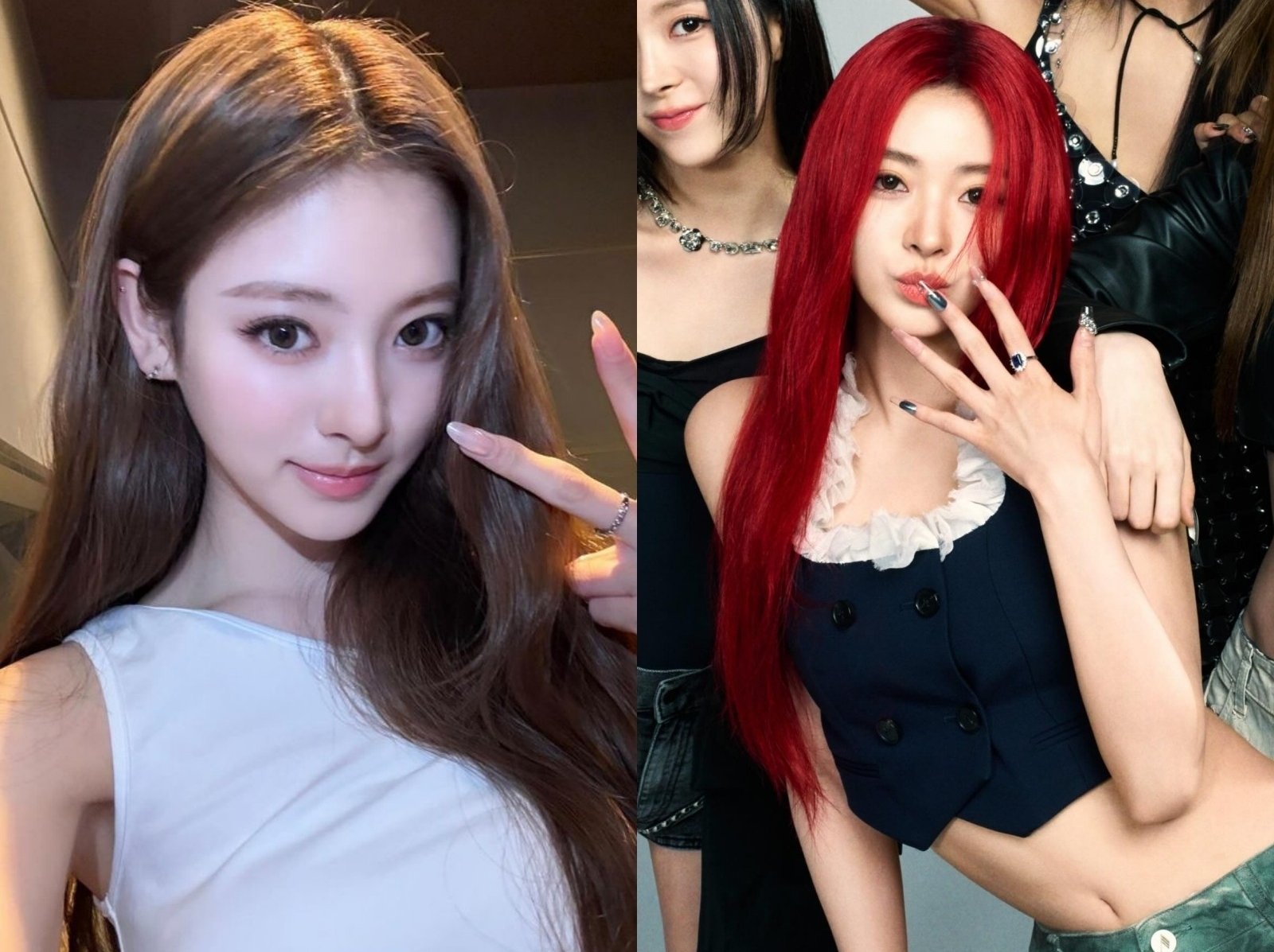 MEOVV Anna 田中杏奈「紅髮造型」曝光！網讚：「K-POP 紅髮女神再加一！」