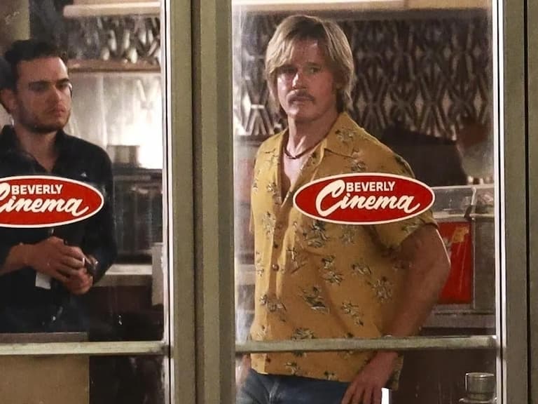 布萊德彼特 Brad Pitt 回歸《從前,有個好萊塢》續集!Cliff Booth 經典造型片場曝光!