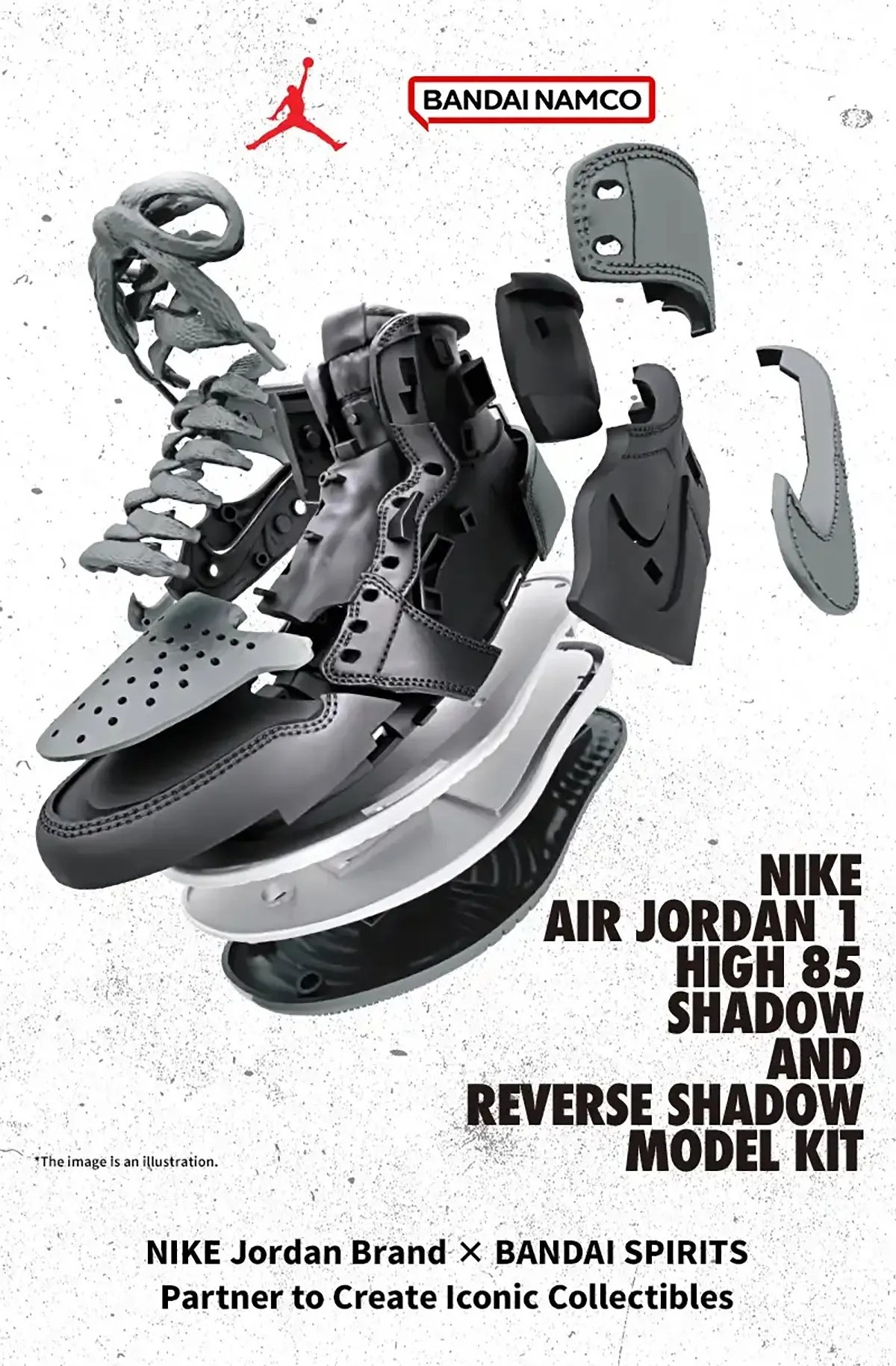 萬代南夢宮攜手 Jordan Brand 打造「迷你 AJ1 球鞋模型」,限定 18 種配色鞋迷必收!