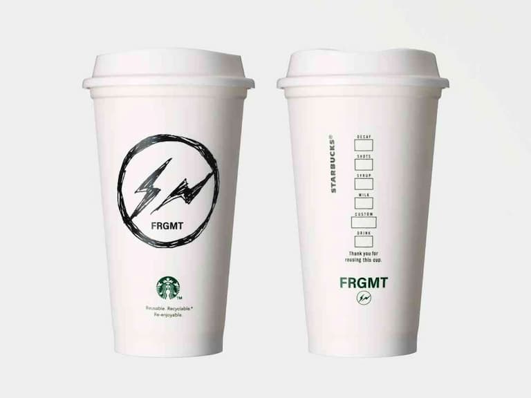 Starbucks 星巴克 x 藤原浩 Fragment Design 聯名登場！BBTEA 特飲、聯名環保杯⋯日本限定開賣！
