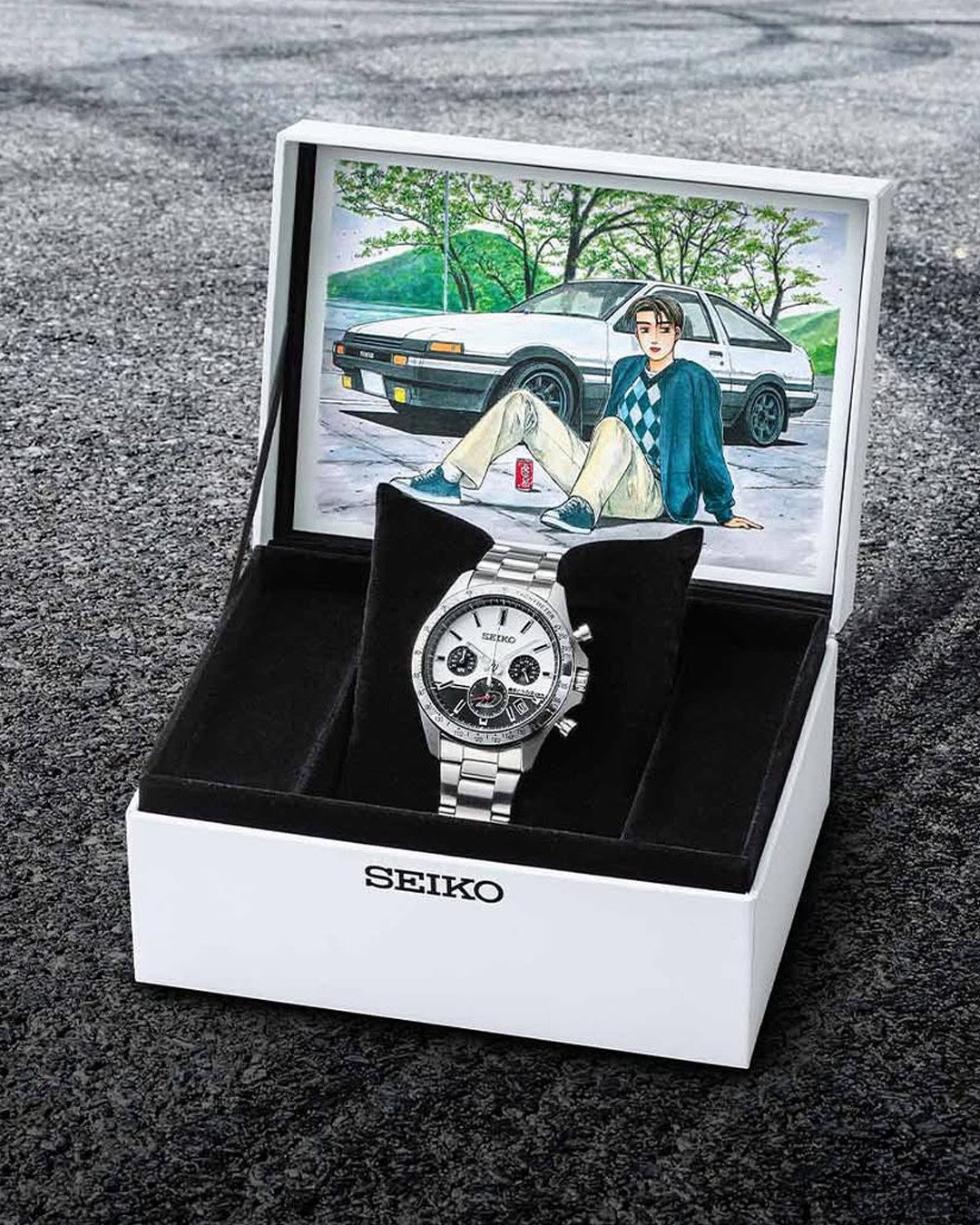 Seiko 推出《頭文字D》30 週年限量錶！藤原拓海 AE86 經典重現，發售情報完整公開！