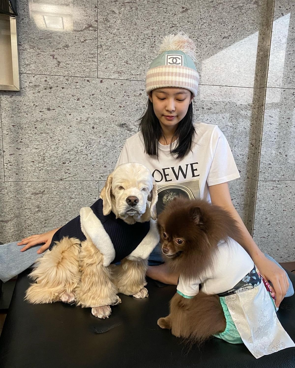 韓星「愛犬」盤點：GD 沙皮犬家虎、Jennie 博美 Kuma、田柾國杜賓犬 Bam⋯10 位人氣毛孩全公開！