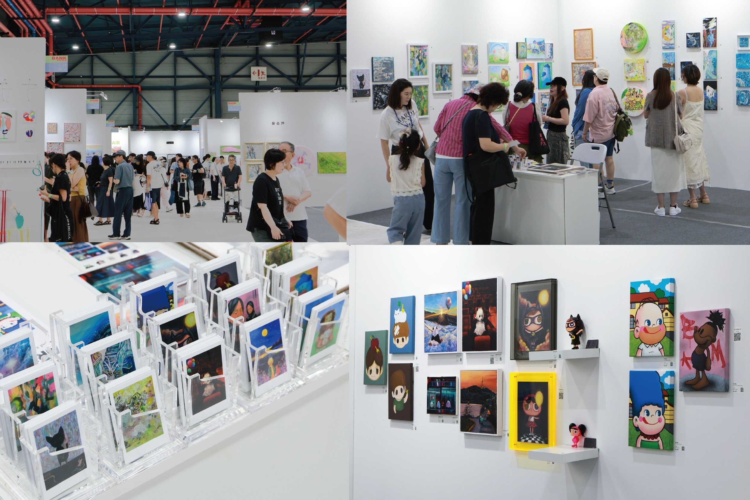 台灣藝術家參與 2025 首爾 Bank Art Fair 隆重開展｜以童趣與療癒喚起藝術的純真想像