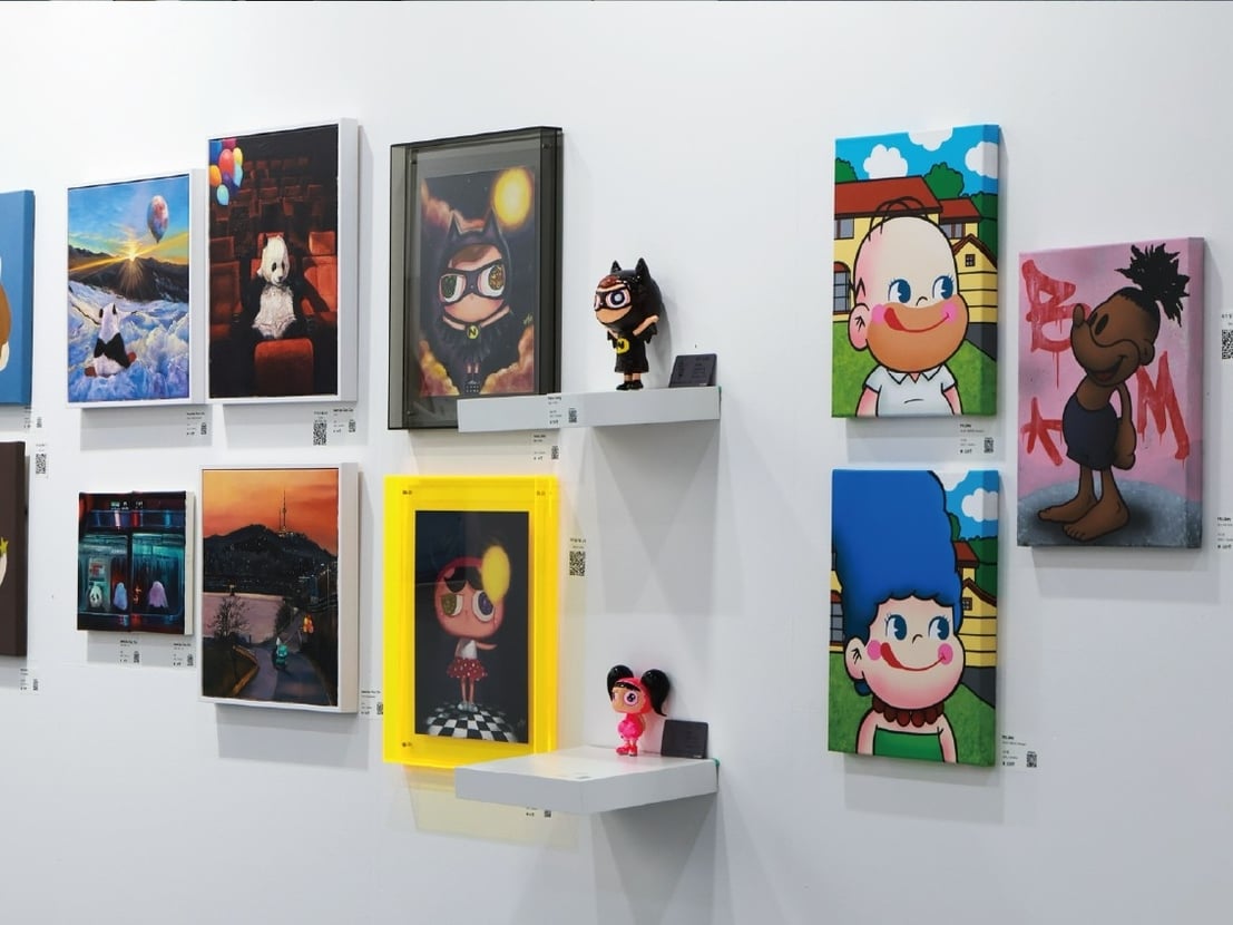 台灣藝術家參與 2025 首爾 Bank Art Fair 隆重開展｜以童趣與療癒喚起藝術的純真想像