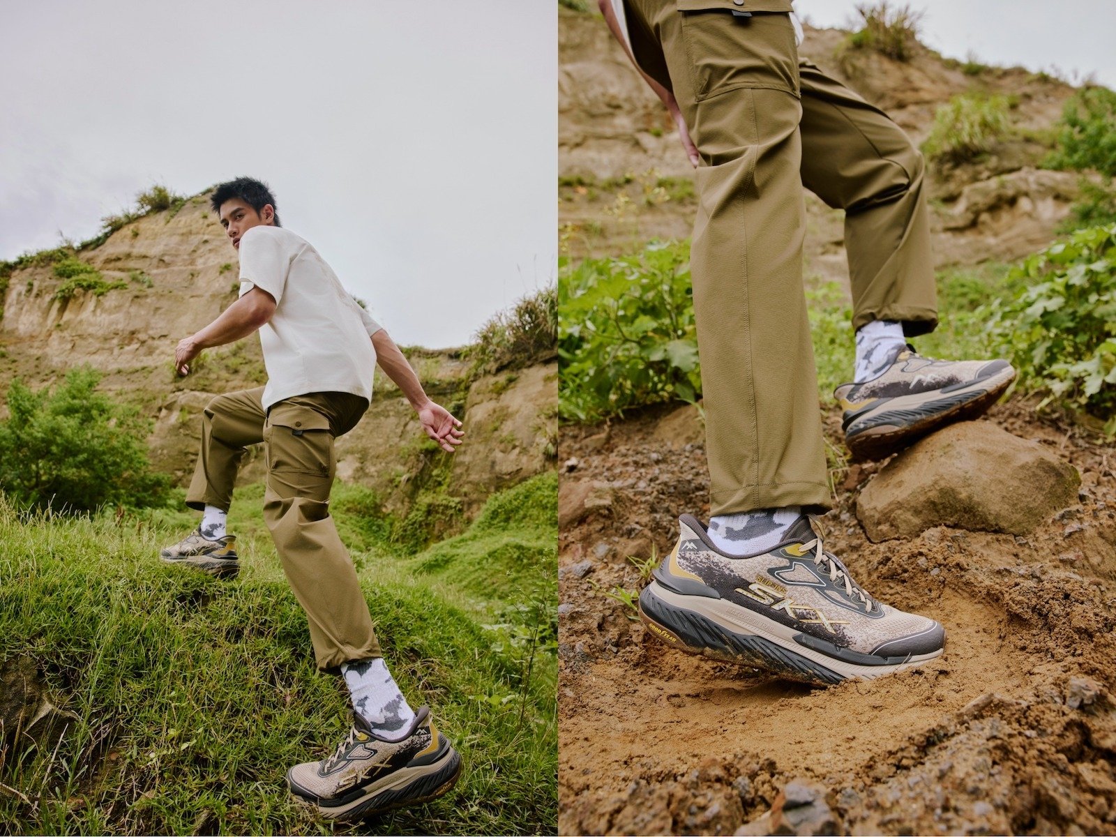 潮野進化再升級－不只舒適、玩潮野型 SKECHERS TRAIL 系列引領山系穿搭新典範