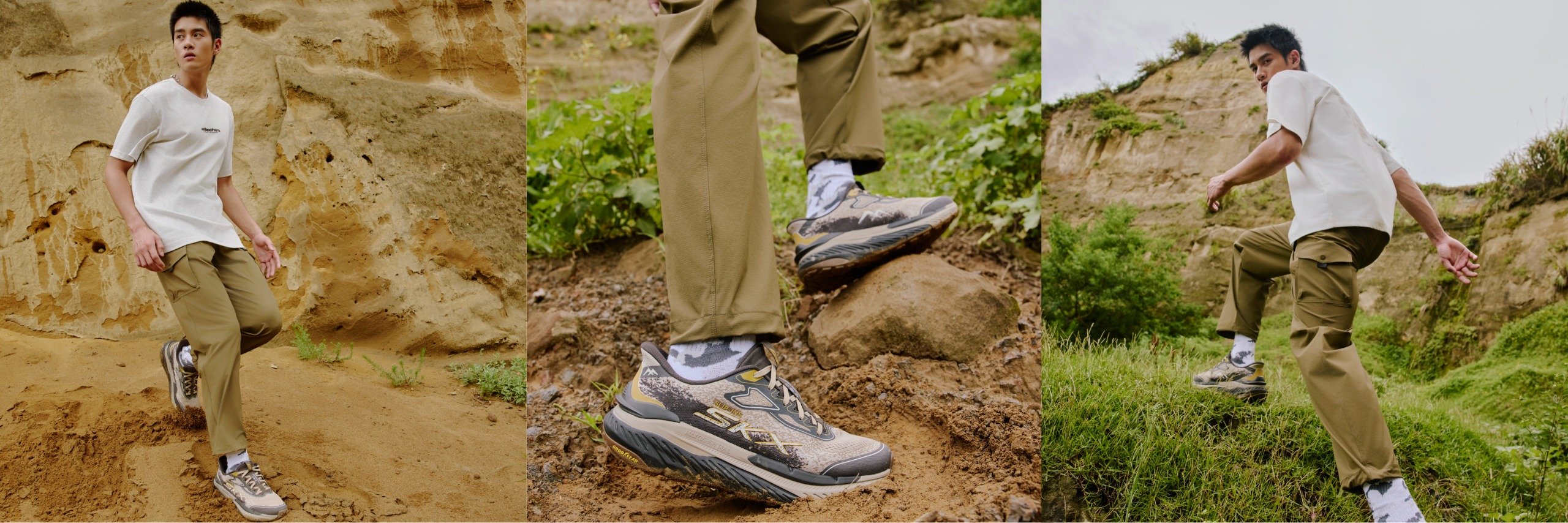 潮野進化再升級－不只舒適、玩潮野型 SKECHERS TRAIL 系列引領山系穿搭新典範