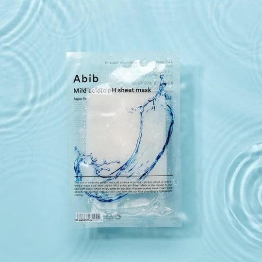 Olive Young 必買商品推薦：Abib－pH 弱酸面膜 #水庫補水面膜