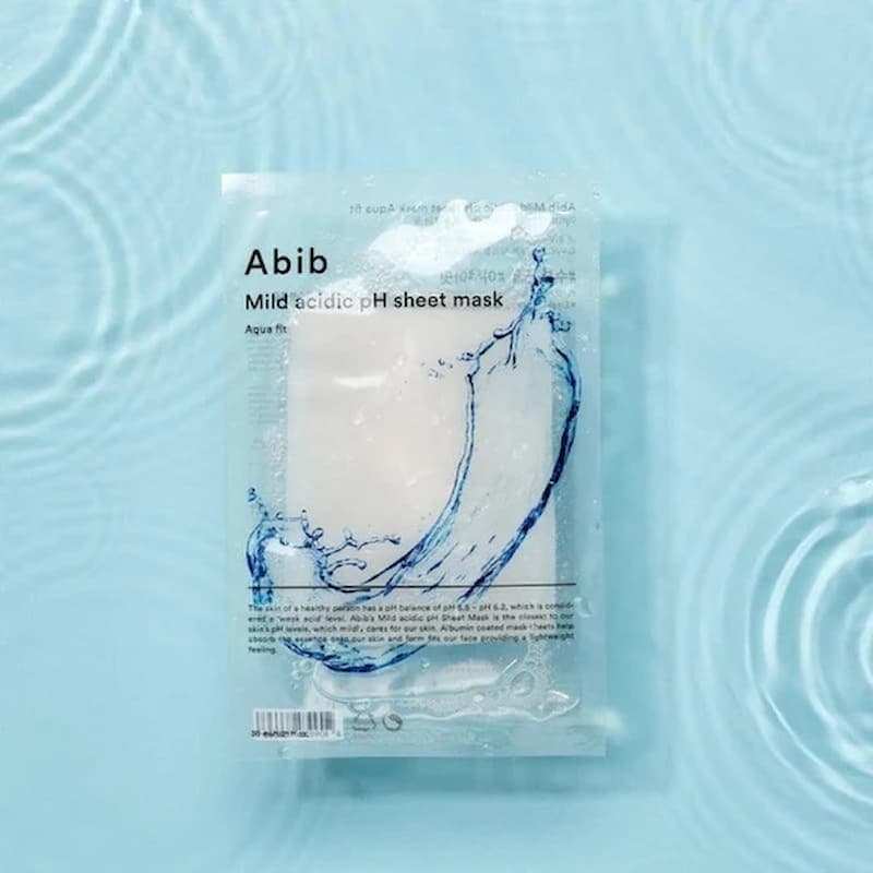 Olive Young 必買商品推薦：Abib－pH 弱酸面膜 #水庫補水面膜