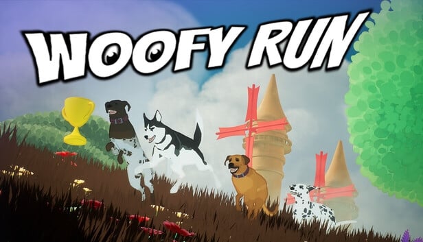 《Woofy Run》多人狗狗跑酷遊戲登場!陷阱滿場飛,和兄弟一起當快樂小狗衝終點!