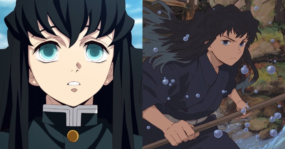 網友用 AI 將《鬼滅之刃》角色「吉卜力化」!炭治郎、煉獄杏壽郎⋯都變成森林美少年!